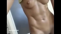 Fitness girl abs