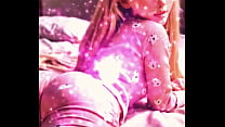 Wrapped in soft pink pajamas and morning light, Rapunzel looks as gentle as a dream. Her golden hair spills across the bed like sunlight caught in fabric — warmth, comfort, and a touch of magic.