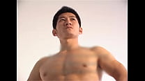 sexy asain china muscle boy model solo