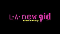 Dark-Haired It Girl naked close-up