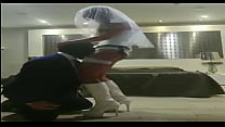 Bride Pegs Hubby Wedding Night