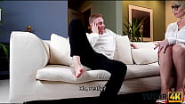 TUTOR4K. Gorgeous tutor doesnt mind having an affair with disciple