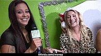 Amateur lets the pussy talk 12