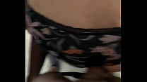 Garage gay fucking wearing Maria’s black sneakers