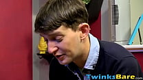 Sexy Bradley is just about to head home to Louisiana after a week of filming, and it was time to both welcome him to the Bare Twinks club - and send him home.
