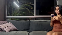 Foreigner tries sex with two very horny and hot Latinas - ABBY CARTER