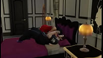 The Sims 4 Bella Goth Cheats on Mortimer Goth On the Bed