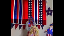 GIBBY THE CLOWN FUCKS Mandimayxxx hard asf on 4th of july