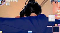 Bbw hentai in a titfuck action