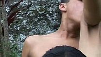 Tattooed Latin boy takes buddy’s cock in the ass