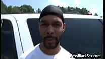 White Sexy Teen Gay Boy Love Big Black Dick Inside Him 07