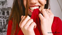 Young brunette dancing and fucking - Penélope Cum