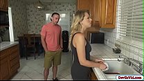 Zoe is worried on her squirting during sex. Her guy got hospitalized because of it. Her friend Tee shows her how to control her squirt by fucking her.