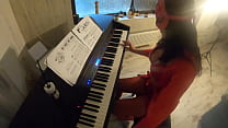 MilfyCalla First piano lesson