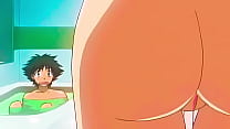 Hentai sin censura - La hermanastra de mi novia me hace una paja en el baño