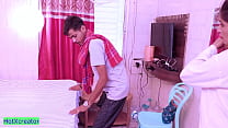 Beautiful Madam Amazing Threesome Sex! Indian Threesome Sex