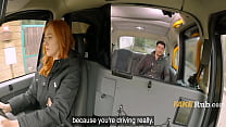 Woman Drive Tired Of Complaining Passenger Shoves His Face In Her Pussy