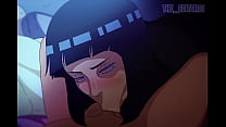 Hinata mamandome el pene y lo chupa muy rico y lo hace por segundos