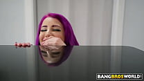 Slutty Teen Squirts All Over The Plumber