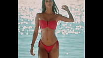 Sweaty bikni on beach and those shakes while rubbing and shape below her pussy is an absolute blast