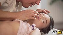 OLD4K. Anita B dreams about hot sex with old guy and it happens