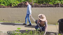 College Twink Fucks Creepy Gay Couple on Vacation