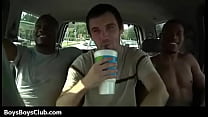 Hot muscled black gay boys humiliate white twinks hardcore 04