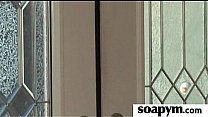 Soapy Massage End With a Big Cumshot 8
