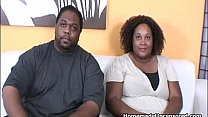 Bbw Fluffy Ebony Couple Fucking Hard