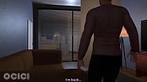 Fucking big ass blonde while her husband is coming home