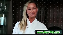 Japanesse masseuse gives pleasure in nuru massage 06