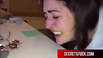 She has to scream a little bit