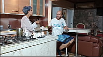 She only came to cook... but ended up moaning in various places around the house. Stepsister!!!