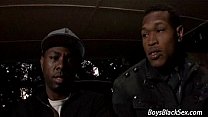 Blacks On Boys - Interracial Hardcore Gay Porn Movie 14