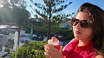 A Morning at the Hotel with my Horny StepMom - a hard orgasm