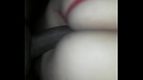 Sentada no pau negro