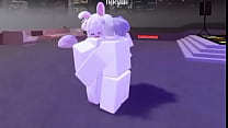 Bunny girl and bacon having sex