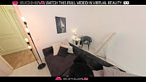 Horny brunette Cherry Black fucks hard with her boyfriend in VR.