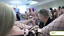 Rebel Rhyder's Insatiable Cunt Fucked By Seven Hung Cocks In Gangbang!