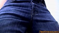 Tyler Haycock pisses and wanks solo