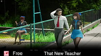 That New Teacher(free game itchio)Visual Novel