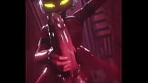 (Helluva boss) Moxxie jerking his cock in the alley