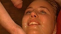 Facial jizz flow fiesta