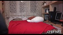 Tight and wet fur pie hole endures unforgettable cock penetration