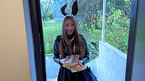 Innocent Girl Will Do Anything to Sell Her Cookies