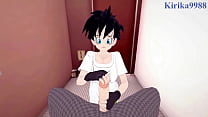 Videl and Chi-Chi (Bikini armor) intense sex. - Dragon Ball POV Hentai
