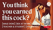 Daddy Dom Professor Has Sex in The Classrom With His Female Sub Student -  Porn Audio Roleplay Story