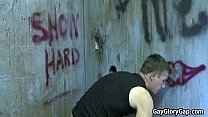 Gay interracial twink blowjob threesome 26