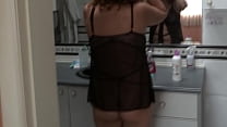 My Latin wife makes me cuckold with our maid's husband