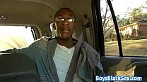 Blacks On Boys - Gay Hardcore Bareback Interracial Porn Video 24
